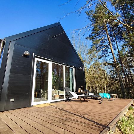 Modern Sauna Cabin In Horse Ranch Liyeplauke Extérieur photo